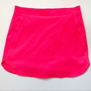 Neon Hot Pink Athletic Skirt Skort